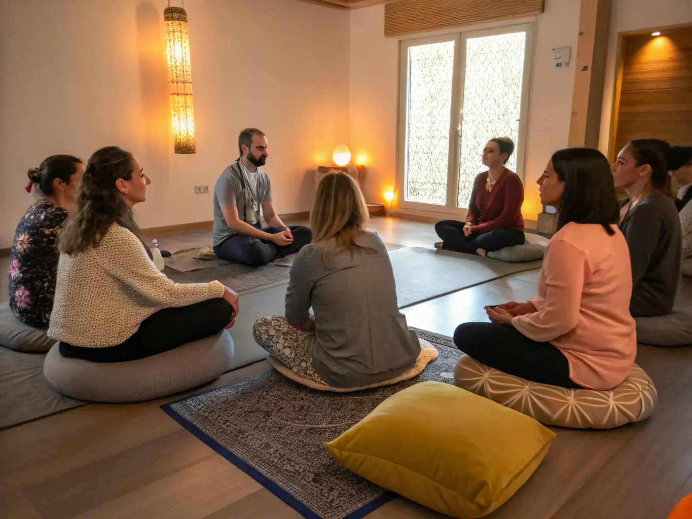 A serene image representing mindfulness tips.